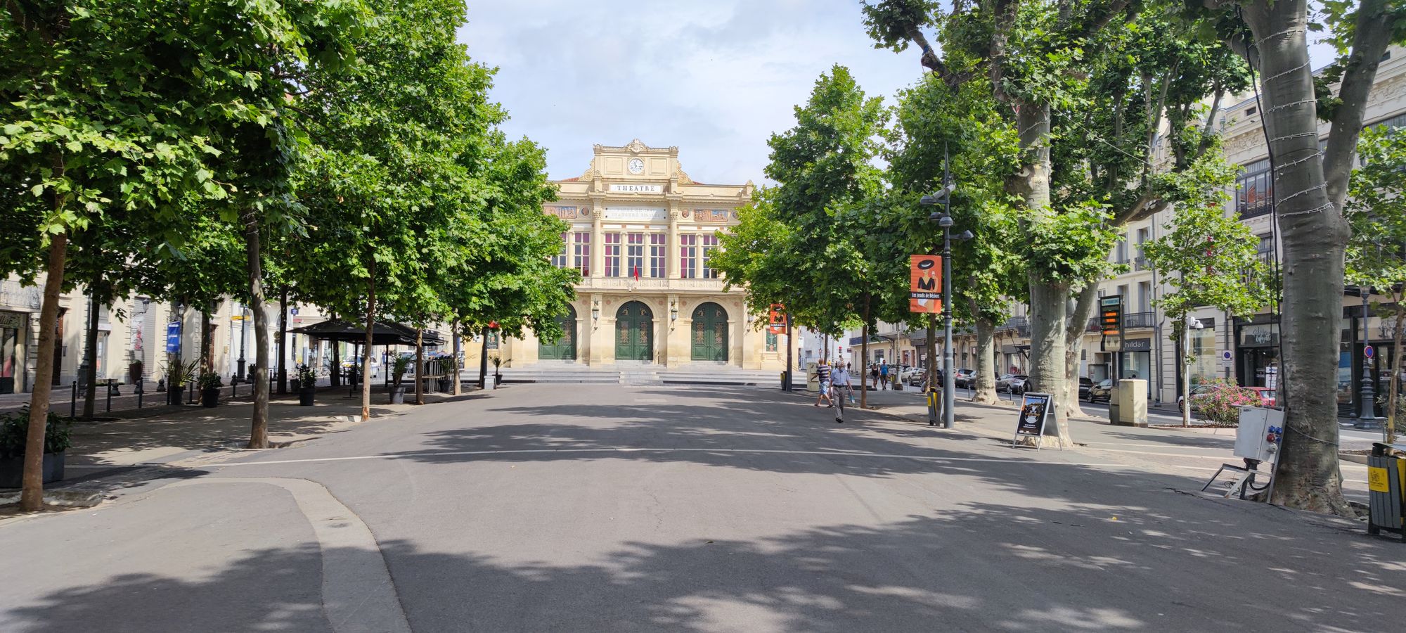 Théâtre, allées Paul Riquet